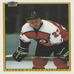 Ilkka Sinisalo - 1990 Topps Bowman Hockey Card